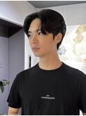 ニュアンスパーマ波巻きパーマスパイラルパーマダウンパーマ黒髪