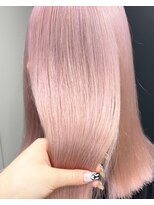 ベレーザ 渋谷(BELEZA)&nbsp;10882髪質改善ホワイトピンクラベンダーミルクティーストレート