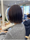 @ayumi.sand ボブ　ピンクブラウン