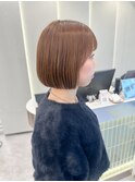 ◎切りっぱなし丸みイメチェン美髪韓国ボブ！錦糸町