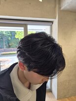 オークプラス(OAK plus+)&nbsp;センターパート×ニュアンスパーマ