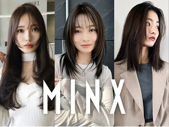 ミンクス 原宿店(MINX)の写真/カミカリスマ三つ星★総合13冠*韓国風/レイヤーカット/小顔レイヤーならMINX!小顔効果抜群の顔周りカット◎