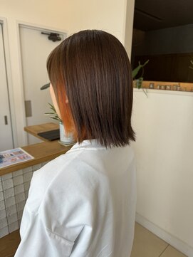 リアン(Lien) インナーカラーオレンジ