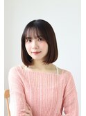 【目黒美容室】ツヤサラボブ