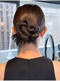 【徳岡】タイトアレンジ　ヘアセット　モードヘア　アレンジ