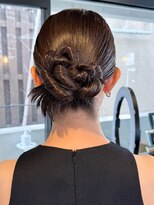【徳岡】タイトアレンジ　ヘアセット　モードヘア　アレンジ