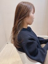 コーエン(cowen) 美髪フェミニンロングゆるふわウェーブ小顔イヤリングカラー30代