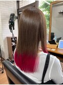 20代30代透明感◎ブリーチカラー×小顔レイヤーカット