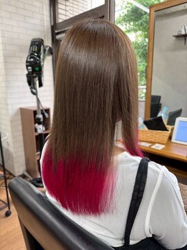 ビス リアン 川口店(Vis lien) 20代30代透明感◎ブリーチカラー×小顔レイヤーカット