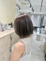 ビューバイネオリーブ 用賀店(Beau'r by neolive)&nbsp;くびれヘア縮毛矯正アプリコットオレンジ夏ハイライト《用賀》