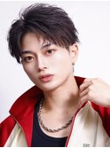 【フェザーパーマ】ツーブロック フェザーショート