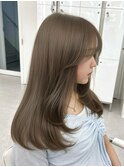 オリーブグレージュ &nbsp;&nbsp;アッシュグレージュ &nbsp;透明感カラー