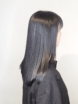 松本平太郎美容室 国立店 30代40代50代60代×ロングストレート×ヘアマニキュア