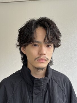 ラヴィズムバイフィフス(LUVISM by fifth) シャドウパーマミディアムフェザーパーマ新潟メンズパーマ