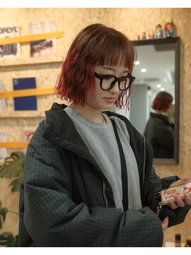 ジュール(JOULE'S) ボブ/パーマ/ブリーチパーマ/名古屋伏見/カットカラーパーマ