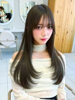 アフロートリノ(AFLOAT Leino)&nbsp;耳にかけても可愛い結べるレイヤーカット