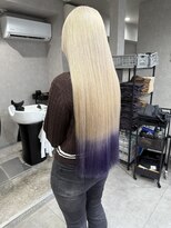 スティーン(STEEN)&nbsp;white blond×purple