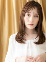 カバーヘア ブリス 志木南口駅前店(COVER HAIR bliss)&nbsp;バタフライレイヤーカット艶感ストレートロングX志木30代40代