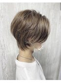 くびれハンサムショート【TELA HAIR 石岡】