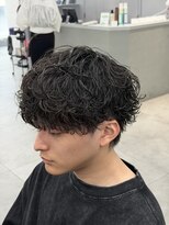 オーバルバイアピッシュ(OVARL by apish) 波巻きパーマ波巻きシャドウパーマメンズパーマメンズサロン