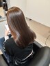 【人気NO.1】 カット+艶美髪カラー+髪質診断付きカスタムトリートメント