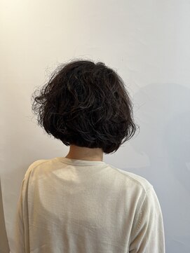 ピュアソウル(Pure Soul) 脱縮毛矯正　くせ毛を楽しむレイヤーボブ