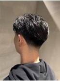 武蔵小杉〈理容室〉テーパーフェード刈り上げセンターパート