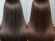 ヘアーアンドビューティーザ エフ(Hair Beauty the F)の写真/プロが厳選した髪質改善トリートメント!思わず触りたくなるような艶髪に★
