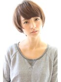 メルトカラー×コンパクトで可愛いナチュラルショート