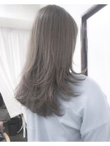 ヘアーアンドアトリエ マール(Hair&Atelier Marl) 【Marlイルミナカラー】ブルージュカラーの柔らかロング