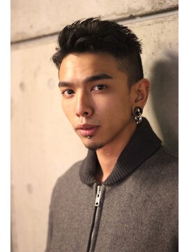 ブークル(boucle) 【外国人風】ナチュラルツーブロックリーゼント