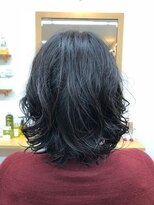 ヘアー サロン ニータ(hair salon nita) オゾンパーマ×ミディアム