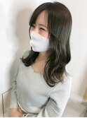 GRANDLINE ヨシンモリ風ゆるふわ巻きミディアム韓国カラー