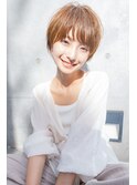 大人マッシュショート #カーキグレージュ大人かわいい