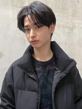 ヤド 原宿(YADO) センターパート/センターパートパーマ/センター分け