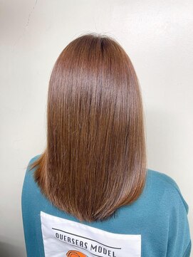 オアシス ガーデン 新宿店(Oasis GaRDEN) ツヤカラー＊オレンジベージュ