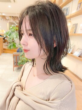 ルエ(rue) ☆ヘルシースタイルショコラアッシュふんわりカールミディ_☆≡