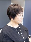 ステップボーンカット×マッシュショート