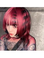 レコ 渋谷(LECO)&nbsp;RED×BLACK BORDER WOLF