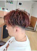 アンブレラカラー ピンク シャンプーボーイ佐世保駅前店