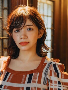 サロン ド ウィズ 西船橋店(Salon de With) ゆるミディスタイル/無造作/ゆるカール◎30代40代50代