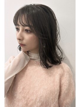 イーズ 鎌倉(e's) 《e's イーズ鎌倉》柔らかなミディアム/大人上品な透明感カラー