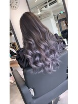 ラフ 難波店(LAFF)&nbsp;#セミディ#シアカラー#ショートヘアー#姫カット#ダークアッシュ