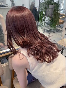 ロマリア(Lomalia) 【Lomalia表参道】レッドブラウン/レイヤーロングシアーカラー