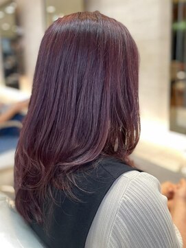 ザビー(THE B) 本八幡×ロング×ピンク×ケアカラー