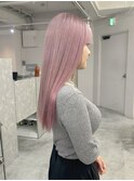 ピンクグレージュ