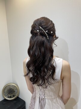 ヘアコレクション アンジュ(Hair collection Unge) ハーフアップ