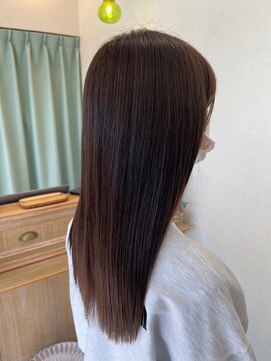 ハクバイジェービー 稲毛(hak by jb) 似合わせカット/メルディカラー/フェミニンロング