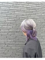 エムズ フォー メン(M'Z for men)&nbsp;シルバーベースのパープルグラデーション