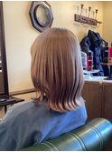 原点で頂点のミルクティー×外ハネ